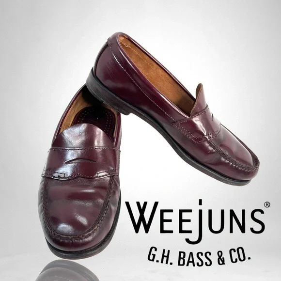 G.H. Bass & Co. | Shoes | Vintage Gh Bass Larson Weejun Oxblood 